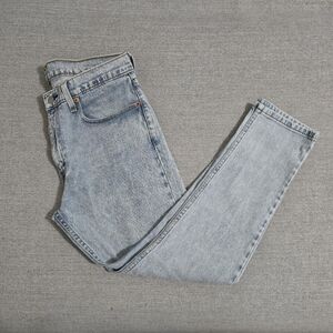 Levi's acid light wash tapered jeans